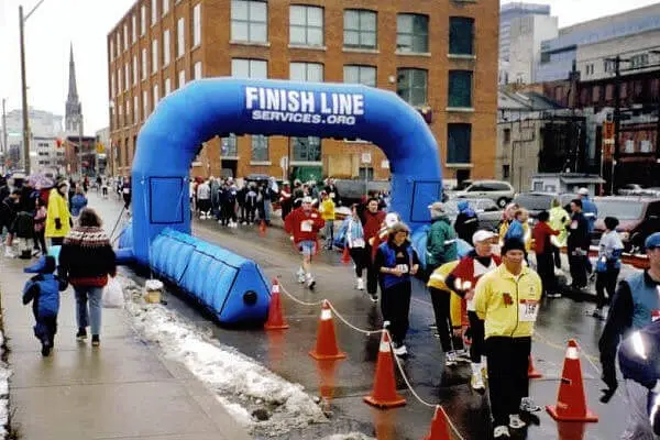 running-event-arch