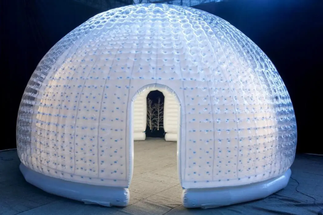 pin-baffle-dome