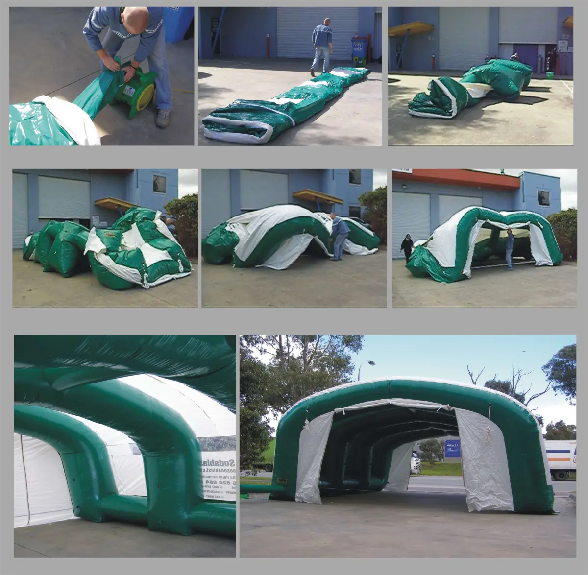 inflatable-garnet-blasting-shelter