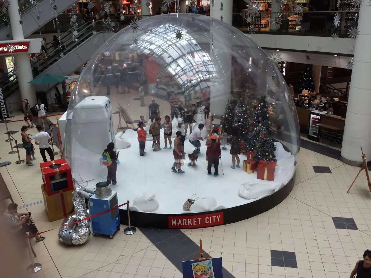 christmas-event-dome