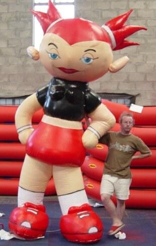 girl-mascot-inflatable