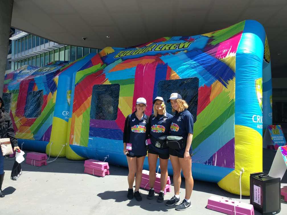 Inflatable-mascot-game event-activation-brand