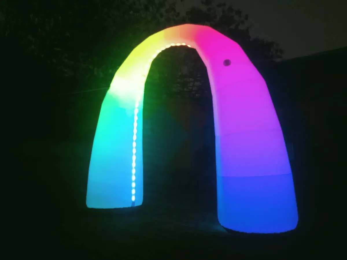 Never Before ! Programmable LED Inflatable